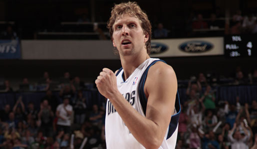 Dirk Nowitzki spielt in seiner gesamten bisherigen Karriere für die Dallas Mavericks