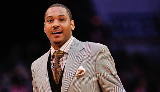 Carmelo Anthony im feinen Zwirn beim All-Star-Weekend in Los Angeles