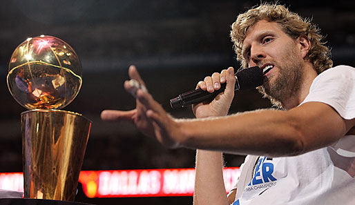 Repeat? Dirk Nowitzki würde eine zweite Championship sicherlich nicht ablehnen