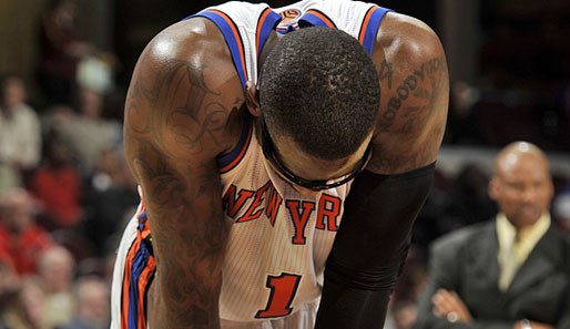 Amare Stoudemire fehlte den New York Knicks im Spiel gegen die Utah Jazz