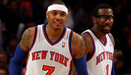 Bittere Erkenntnis: Carmelo Anthony und Amare Stoudemire passen nicht zusammen