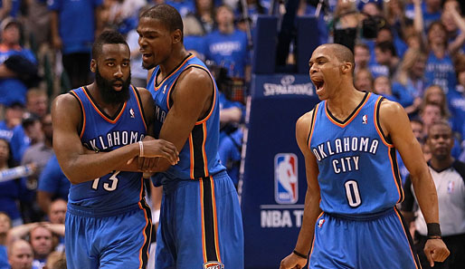 Die Oklahoma City Thunder müssen jetzt ohne James Harden auskommen