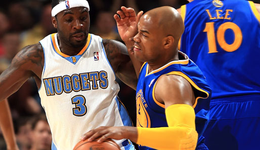 Jarrett Jack kam gegen Ty Lawson und die Nuggets kaum einmal zum Zug