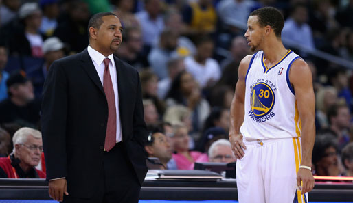 Mark Jackson (l.) und Stephen Curry sind hauptverantwortlich für Golden States Aufschwung