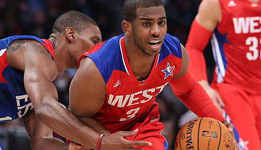 Clippers-Point-Guard Chris Paul ließ sich beim All-Star Game von nichts und niemandem aufhalten