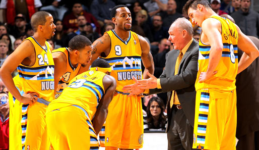 George Karl und die Denver Nuggets sorgen derzeit mit erfolgreichem Tempobasketball für Furore