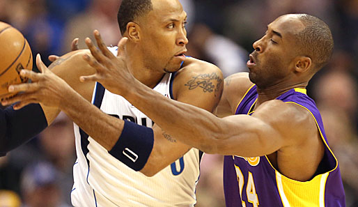 Shawn Marion und Kobe Bryant drohen mit ihren jeweiligen Teams die Playoffs zu verpassen