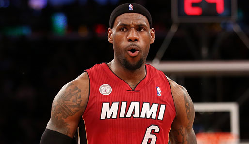 LeBron James und die Heat haben 15 Spiele in Folge gewonnen