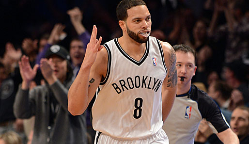 Deron Williams erzielte gegen Washington 9 Dreier in der ersten Hälfte - neuer NBA-Rekord!