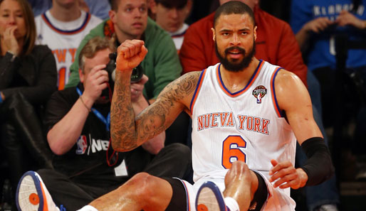 Tyson Chandler schnappte sich gegen die Jazz 9 Rebounds