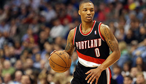 Portlands Damian Lillard wurde einstimmig zum Rookie of the Year gewählt