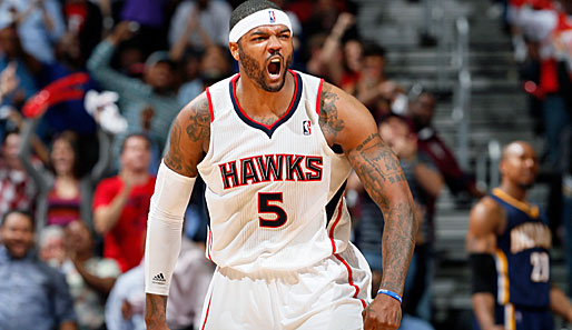 Josh Smith wurde 2004 an 17. Stelle von den Atlanta Hawks ausgewählt