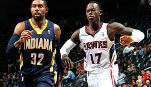 Dennis Schröder hatte gegen die Indiana Pacers und Elite-Backup C.J. Watson wenig zu melden