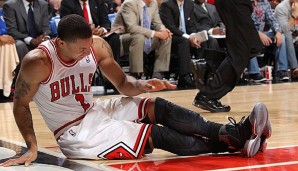 Derrick Rose kam in der laufenden Saison nur zehnmal zum Einsatz