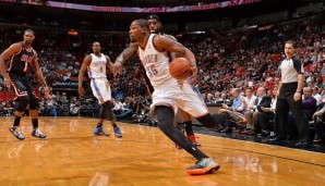 Kevin Durant war auch von LeBron James und den Miami Heat nicht zu bremsen