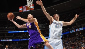 Chris Kaman (l.) kommt bei den Los Angeles Lakers derzeit nur sporadisch zum Einsatz