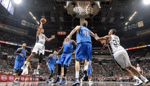 Spurs-Forward Tim Duncan zeigte mit 27 Punkten eine überragende Partie