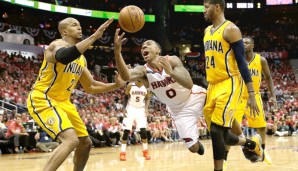 David West und Paul George waren die besten Spieler der Indiana Pacers