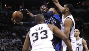 Vince Carter erzielte 28 Punkte für die Dallas Mavericks und war damit bester Scorer