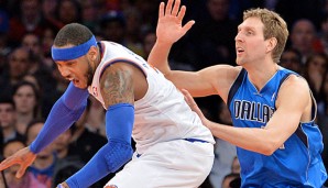 Dirk Nowitzki würde sich über Carmelo Anthony im Team freuen