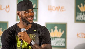 Sammelt mit seiner Stiftung Geld für hilfsbedürftige Kinder: LeBron James