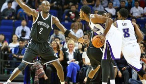 Kevin Garnett und die Brooklyn Nets haben das erste Spiel der Global Games in China für sich entschieden