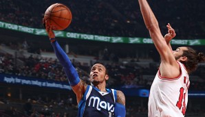 Monta Ellis führte die Mavericks mit 38 Punkten zum Sieg