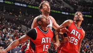 Das Kollektiv der Atlanta Hawks war in Chicago zu stark für Pau Gasol und Co.