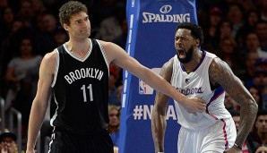 DeAndre Jordan legte ein perfektes Spiel hin und nahm auch Brook Lopez mit aufs Poster