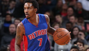 Brandon Jennings wird den Pistons offenbar auf unbestimmte Zeit fehlen