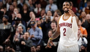 Kyrie Irving sorgte mit seinen 55 Punkten für etliche Rekorde