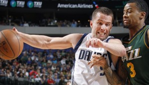 Bei den schwächelnden Mavs stach vor allem J.J. Barea (l.) mit einer guten Leistung hervor