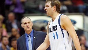 Rick Carlisle coacht Dirk Nowitzki und die Mavs seit 2008