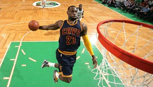 LeBron James überließ in Boston nichts dem Zufall