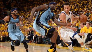 Steph Curry war von den Grizzlies nicht zu kontrollieren