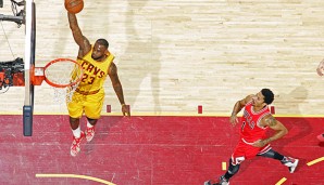 51. Playoffspiel mit mindestens 30 Pkt., 5 Ast., 5 Reb.: LeBron James zog mit Michael Jordan gleich