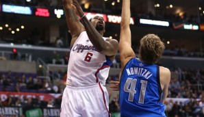 DeAndre Jordan (l.) wurde in dieser Saison ins All-NBA Third Team berufen