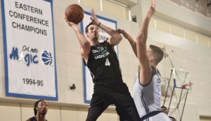 Frank Kaminsky (l.) deutete seine Klasse an