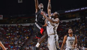 Bobby Portis (l.) und die Chicago Bulls gewannen ihr erstes Spiel der Summer League