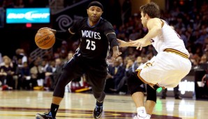 Mo Williams (l.) spielte bereits drei Jahre für die Cavaliers