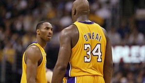 Kobe Bryant und Shaquille O'Neal haben ihr Kriegsbeil begraben