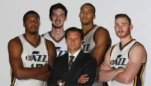 Tibor Pleiß hofft, sich hinter dem eindrucksvollen Jazz-Frontcourt zu etablieren