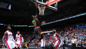 Dennis Schröder war mit 20 Punkten Top-Scorer seiner Atlanta Hawks