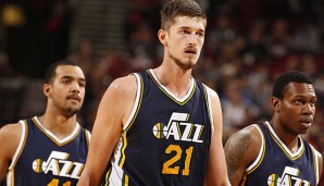 Tibor Pleiß steht vor seiner Rookie-Saison mit den Utah Jazz