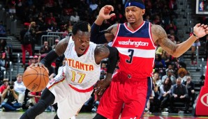 Dennis Schröder (l.) und die Atlanta Hawks befinden sich in einem Lauf