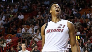 Hassan Whiteside leistete mit einem Double Double einen ordentlichen Beitrag zum Sieg