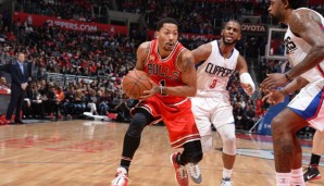 Trotz eines starken Derrick Rose hatten die Bulls in L.A. letztlich keine Chance