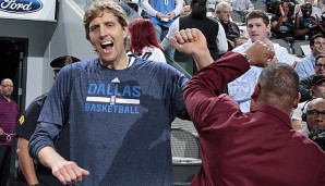 Dirk Nowitzki spielt seit 1999 für die Dallas Mavericks in der NBA