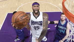 DeMarcus Cousins war von der Hornets-Defense nicht zu stoppen