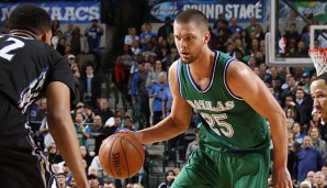 Chandler Parsons übernahm in Abwesenheit von Dirk Nowitzki das Spiel der Mavs